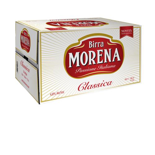 Morena Classica 66cl cassa da 15 pz - 4,6 % alc. vol. - Birra Lager