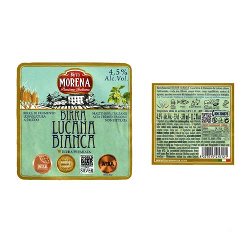 Lucana Bianca 33cl cassa da 12 pz - 4,5 % alc. vol.- Craft Beer 