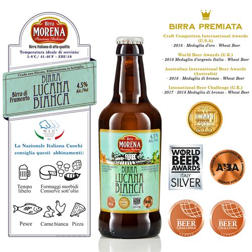 Lucana Bianca 33cl cassa da 12 pz - 4,5 % alc. vol.- Craft Beer 