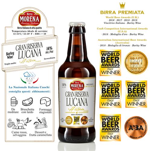 Gran Riserva Lucana 33cl cassa da 12 pz -14 % alc. vol. - Craft Beer 