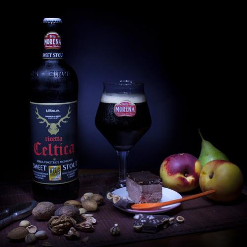 Celtica Sweet Stout 33cl cassa da 12 pz - 6,8 % alc. vol.- Craft Beer 