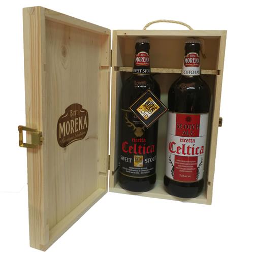 Birra Morena - Craft Beer - 2 Bottiglie Cl 75 In Cassa Di 