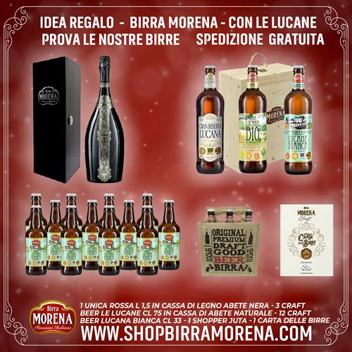 Birra Morena - IDEA REGALO CON LE LUCANE