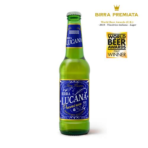 Birra LUCANA CL 33 cassa da 24 pz - 4,8% alc. vol. -  Malto Lucano - Premium Beer -