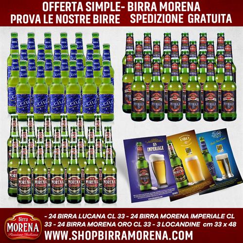 Birra Morena - OFFERTA SIMPLE